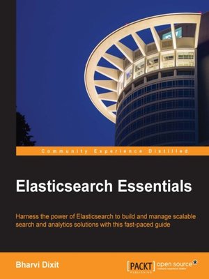 cover image of Elasticsearch Essentials